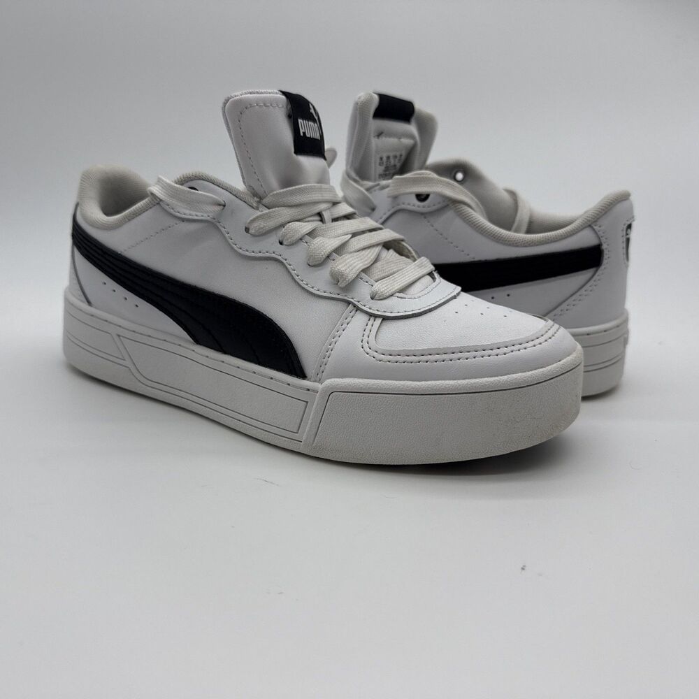 Size 7 - Puma Skye White Black W
